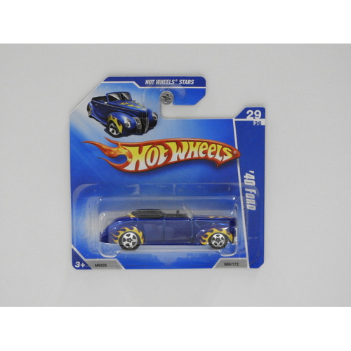 1:64 1940 Ford - 2008 Hot Wheels Short Card