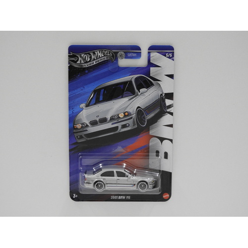 1:64 2001 BMW M5 - Hot Wheels "Silver Series"