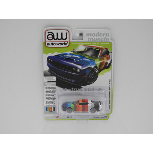 1:64 2023 Dodge Challenger Hellcat Redeye (Custom Color Wrap) "Modern Muscle"
