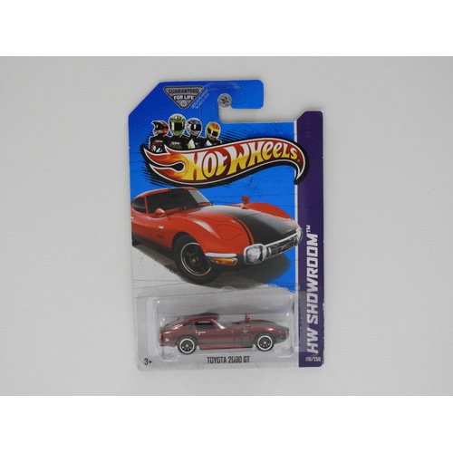 1:64 Toyota 2000 GT -2013  Hot Wheels Super Treasure Hunt Long Card