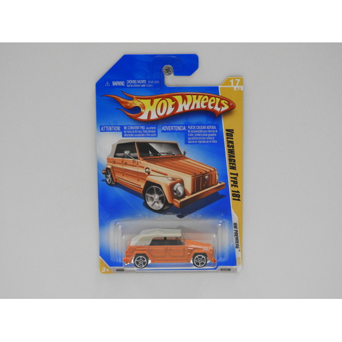 1:64 Volkswagen Type 181 - 2009 Hot Wheels Long Card
