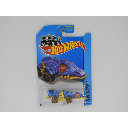 1:64 Fangster - 2014 Hot Wheels Treasure Hunt Long Card