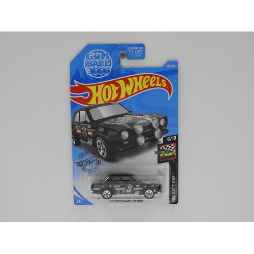 1:64 1970 Ford Escort RS1600 - 2019 Hot Wheels Long Card "Gum Ball 3000 HW Race Day" #3