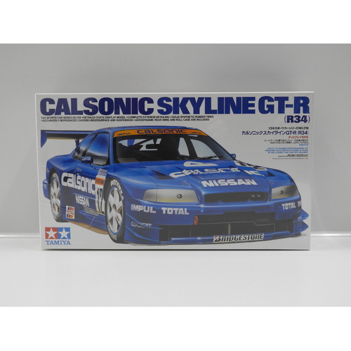 1:24 Nissan Skyline GT-R (R34) "Calsonic"