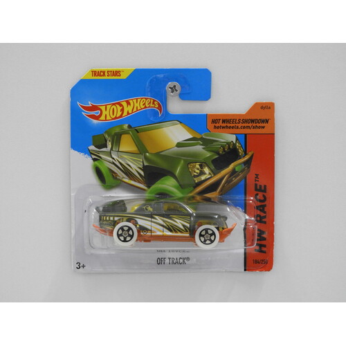 1:64 Off Track - 2014 Hot Wheels Treasure Hunt Short Card