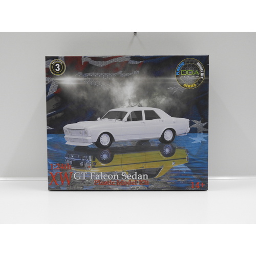 1:24 Ford XW GT Falcon 4 Dr Sedan "Plastic Model Kit"