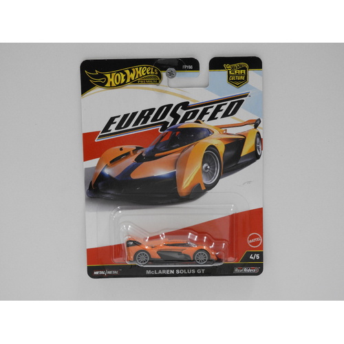 1:64 McLaren Solus GT - Hot Wheels Premium Car Culture "Euro Speed"