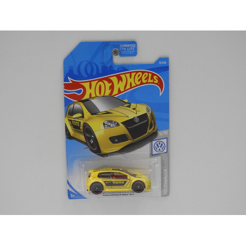 1:64 Volkswagen Golf GTI - 2019 Hot Wheels Long Card