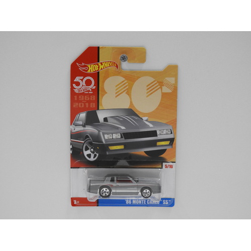 1:64 1986 Monte Carlo SS - Hot Wheels 50th Anniversary