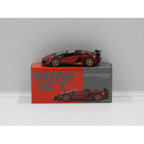 1:64 Lamborghini Aventador SVJ Roadster (Rosso Efesto)