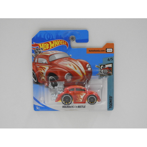 1:64 Volkswagen Beetle - 2018 Hot Wheels Short Card