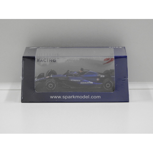 1:64 Williams Racing FW46 Bahrain GP 2024 (Alex Albon) #23