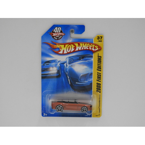 1:64 Camaro Convertible Concept - 2008 Hot Wheels Long Card