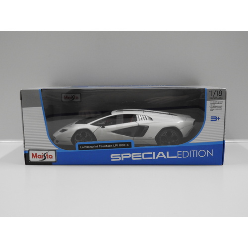 1:18 2021 Lamborghini Countach LPI 800-4 (White)