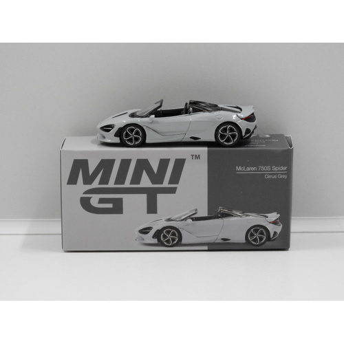 1:64 McLaren 750S Spider (Cirrus Grey) (Opened, Unsealed)