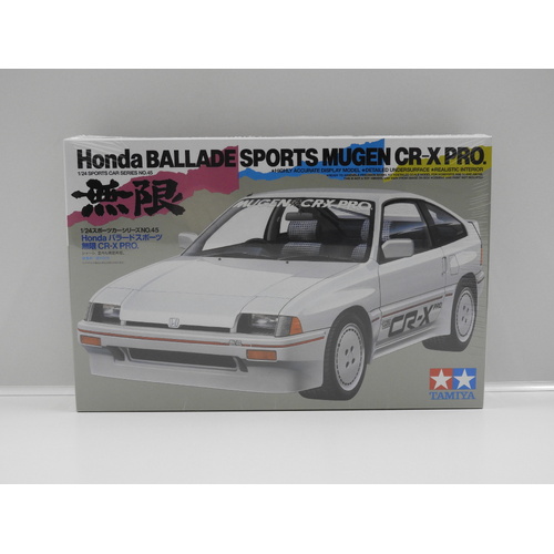 1:24 Honda Ballade Sports Mugen CR-X Pro.
