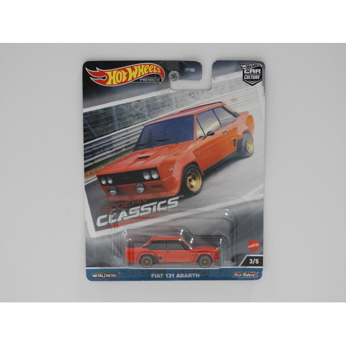 1:64 Fiat 131 Abarth - Hot Wheels Premium Car Culture "Modern Classics"