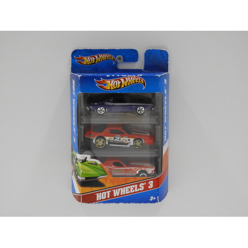 1:64 Hot Wheels 3 Pack "Hot Wheels 3"