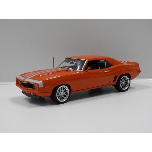 1:18 1969 Chevy Camaro Restomod (Orange)