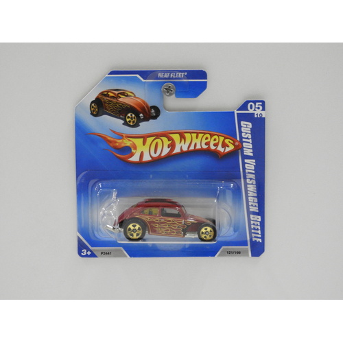 1:64 Custom Volkswagen Beetle - 2009 Hot Wheels Short Card