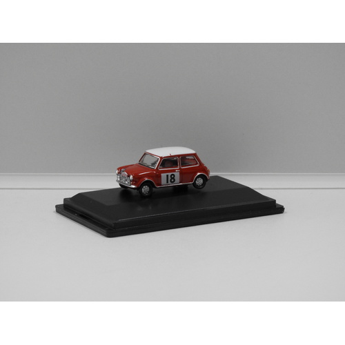 1:76 Mini Cooper S Mkll -1968 Monte Carlo Rally #18