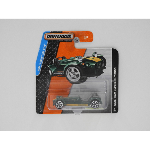 1:64 Caterham Superlight R500 (Green) - Matchbox Short Card