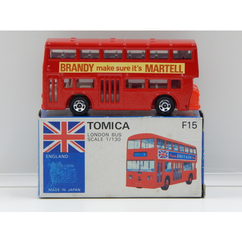 1:130 London Bus (Brandy Make Sure It's Martell) - Made in Japan