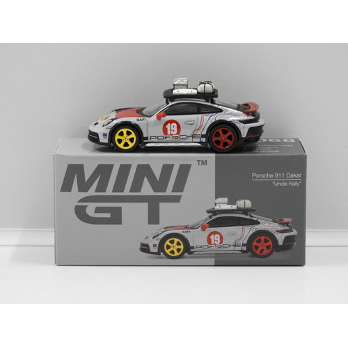 1:64 Porsche 911 Dakar "Uncle Rally" #19 (Opened, Unsealed)