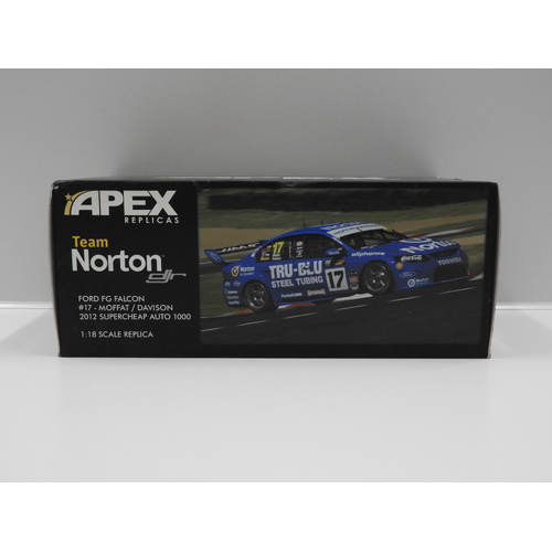 1:18 Ford FG Falcon - Team Norton DJR 2012 Bathurst (Moffat/Davison) #17