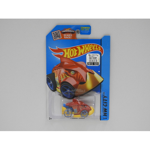 1:64 Piranha Terror - 2015 Hot Wheels Treasure Hunt Long Card