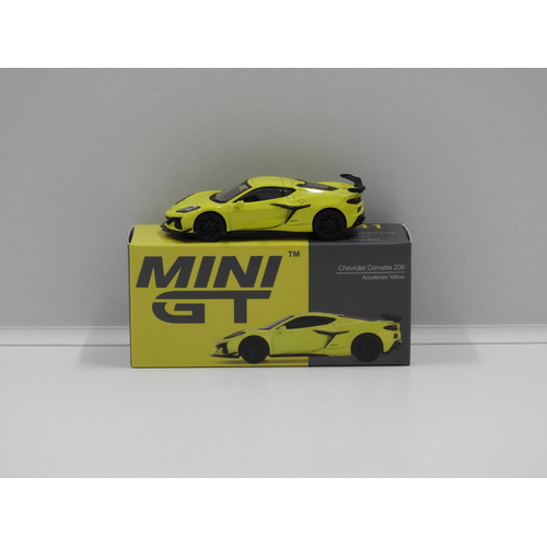 1:64 Chevrolet Corvette Z06 (Accelerate Yellow)