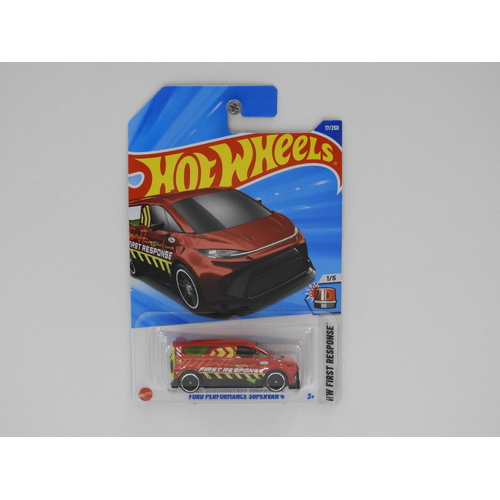 1:64 Ford Performance Supervan 4 - Hot Wheels 2025 Treasure Hunt Long Card