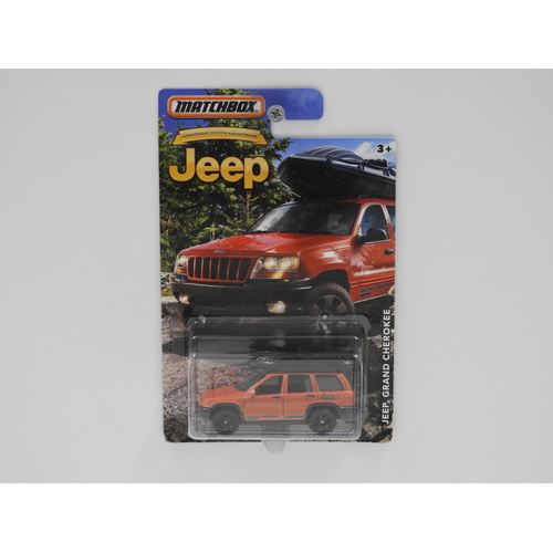 1:64 Jeep Grand Cherokee - Matchbox Jeep Anniversary Edition"