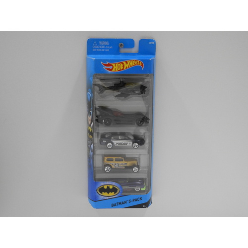 1:64 Hot Wheels 5 Pack "City" Batman