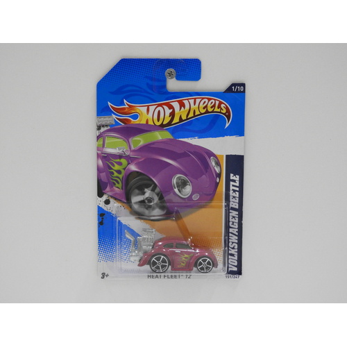 1:64 Volkswagen Beetle - 2012 Hot Wheels Long Card