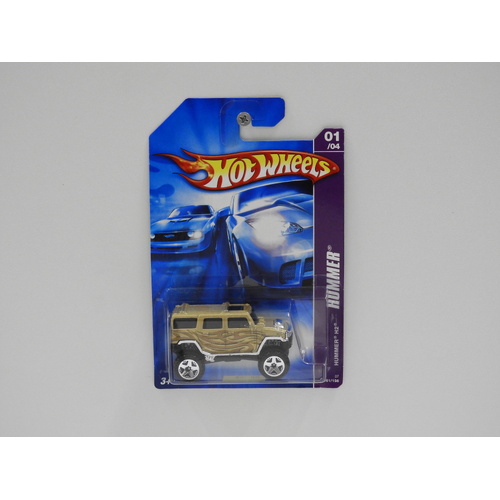 1:64 Hummer H2 - 2007 Hot Wheels Long Card