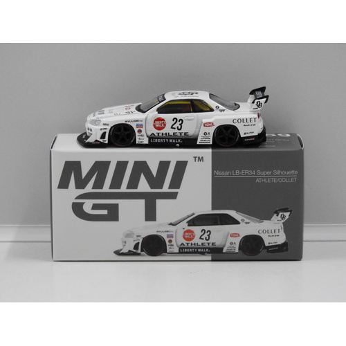 1:64 Nissan LB-ER34 Super Silhouette "Athlete Collect" #23 (Opened, Unsealed)