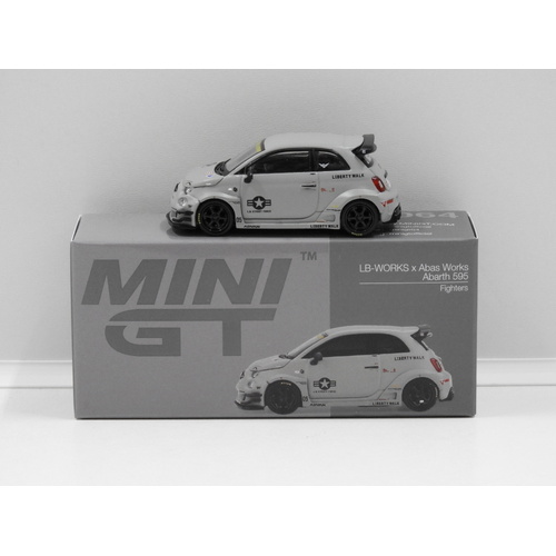 1:64 LB-Works x Abas Works Abarth 595 "Fighters" (Opened, Unsealed)