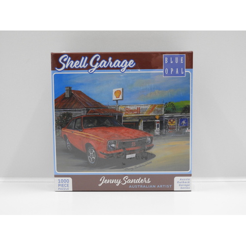 Jenny Sanders 1000 Piece Jigsaw Puzzle "Shell Garage"