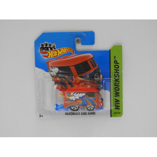 1:64 Volkswagen Kool Kombi - 2014 Hot Wheels Short Card