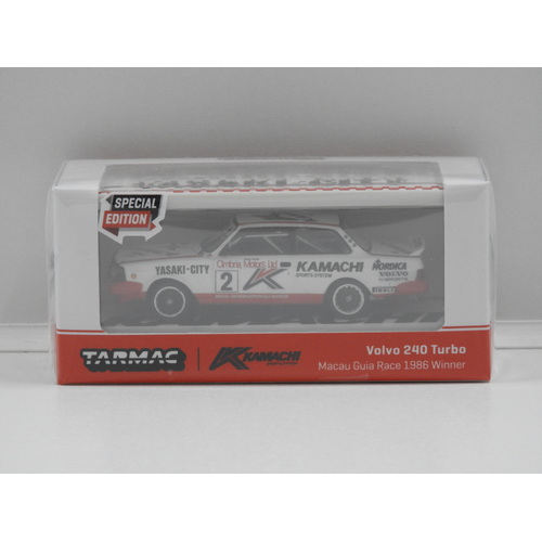 1:64 Volvo 240 TurboMacau Guia Race 1986 Winner (Johnny Cecotto) #2 "Special Edition"