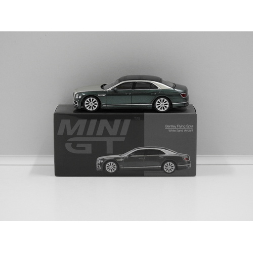 1:64 Bently Flying Spur (White Sand Verdant) (Opened, Unsealed)