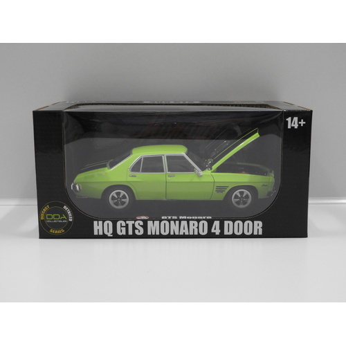 1:24 Holden HQ GTS Monaro 4 Door (Lime Green/Black Stripes)
