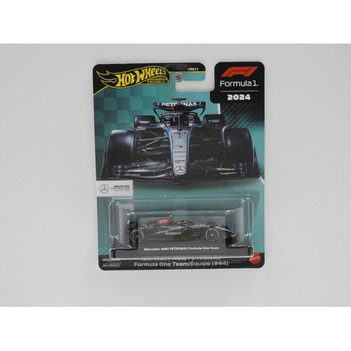 1:64 Mercedes-AMG Petronas Formula One Team/Equipe 2024 #44 - Hot Wheels Premium Formula 1