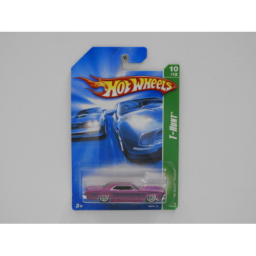 1:64 1964 Buick Riviera - 2008 Hot Wheels Treasure Hunt Long Card