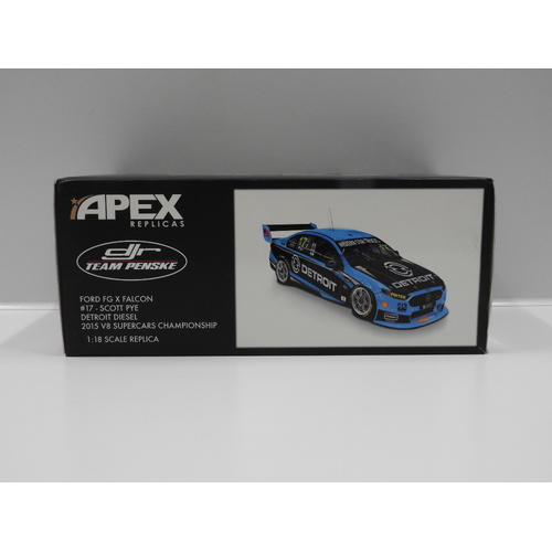 1:18 Ford FG-X Falcon - DJR Team Penske 2015 WD-40 Phillip Island Supersprint "Detroit Diesel" (Scott Pye) #17