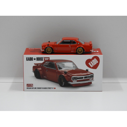 1:64 Nissan Skyline 2000GT-R (KPGC10) Kaido Street V1 "Kaido House" (Opened, Unsealed)