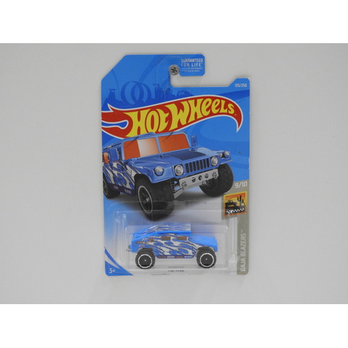 1:64 Humvee - Hot Wheels 2019 Treasure Hunt Long Card