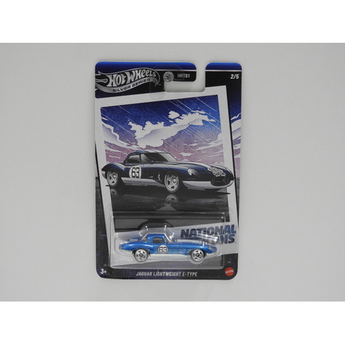 1:64 Jaguar Lightweight E-Type - Hot Wheels "Silver Series"