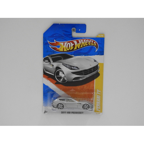 1:64 Ferrari FF - 2011 Hot Wheels Long Card